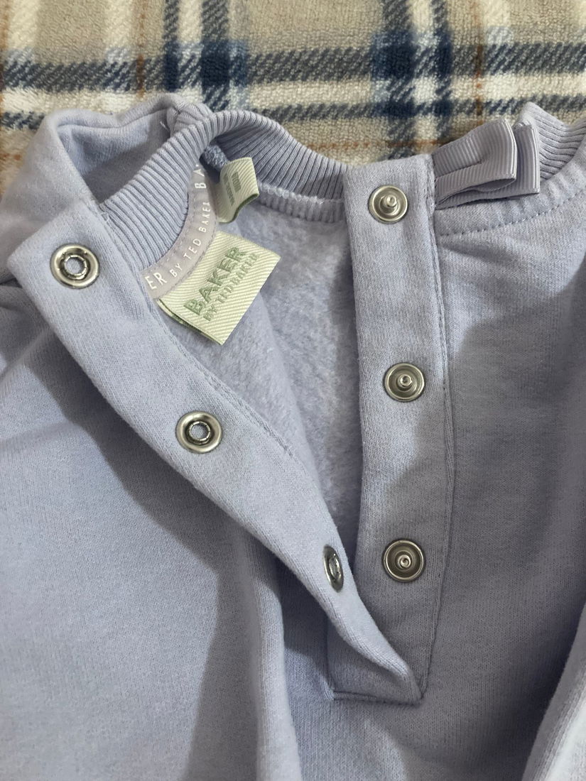 Rochiță lila Baker by Ted Baker  florală  fetițe - marime 86