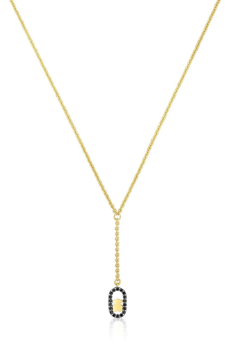 Tous colier din argint placat cu aur