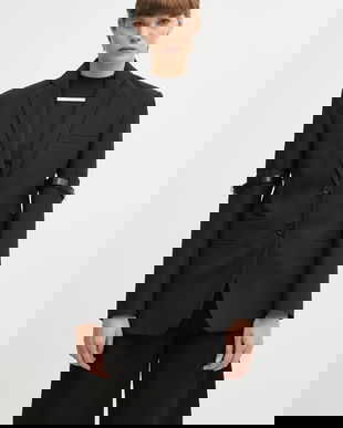 Coperni sacou Logo Belted