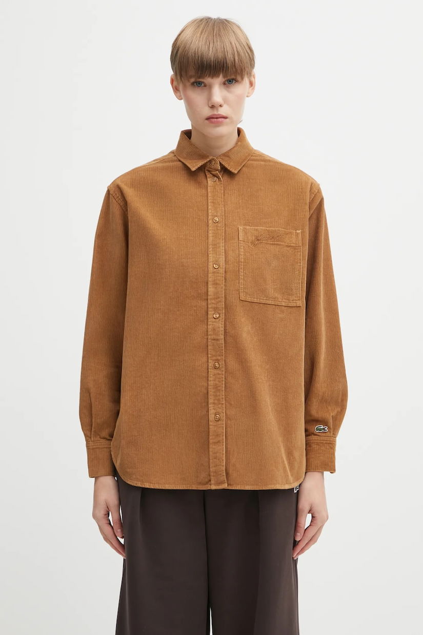 Lacoste camasa din velur