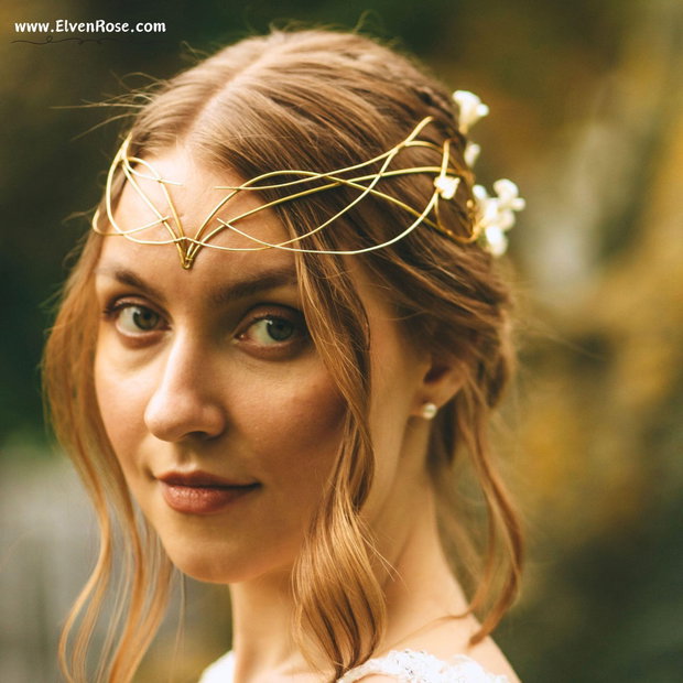 Diadema Lady of Light - Gold