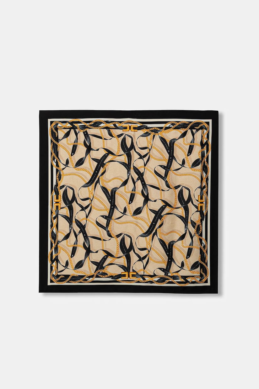 Elisabetta Franchi eșarfă de mătase