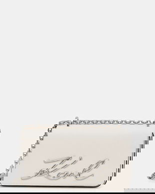 Karl Lagerfeld poșetă de piele K/SIGNATURE