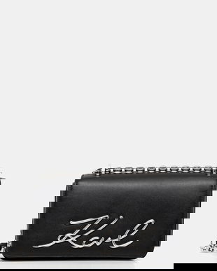 Karl Lagerfeld poșetă de piele K/SIGNATURE