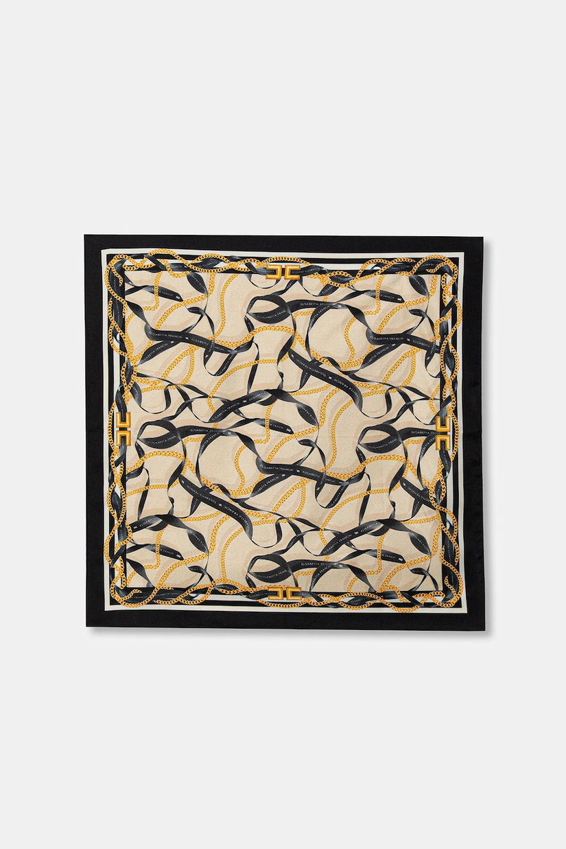 Elisabetta Franchi eșarfă de mătase