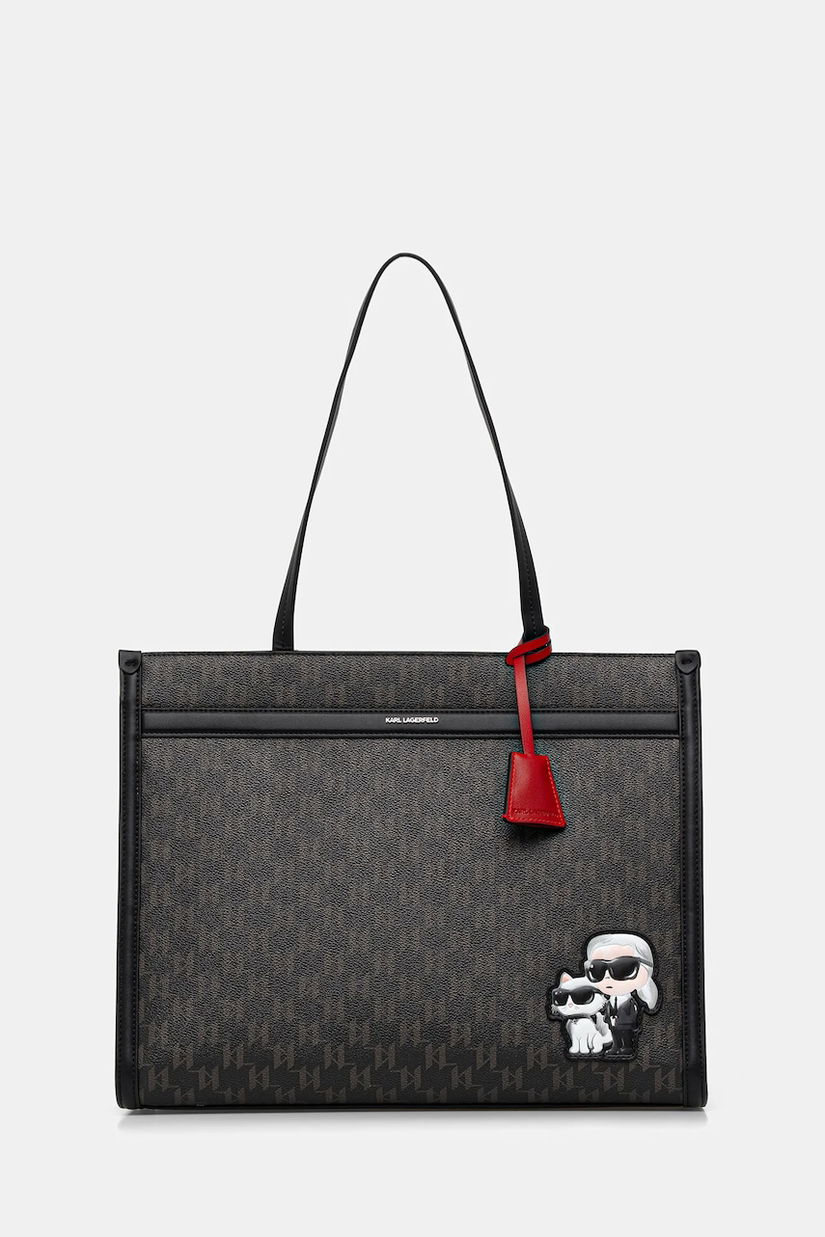 Karl Lagerfeld poșetă IKON MONOGRAM