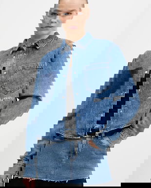 Karl Lagerfeld Jeans cămașă jeans