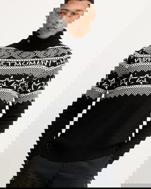 Perfect Moment pulover de lână Fairisle