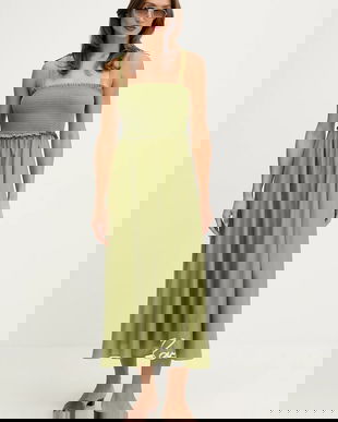 Karl Lagerfeld rochie din bumbac