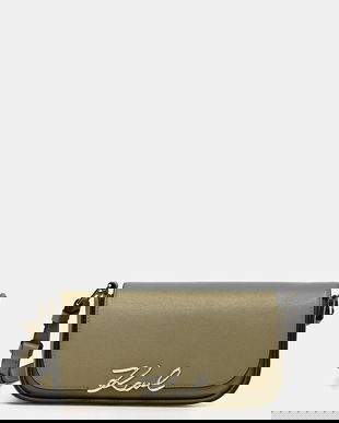 Karl Lagerfeld poșetă de piele K/SIGNATURE