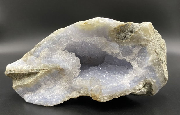 Agat Albastru Lace (Calcedonie) - Specimen piatra bruta