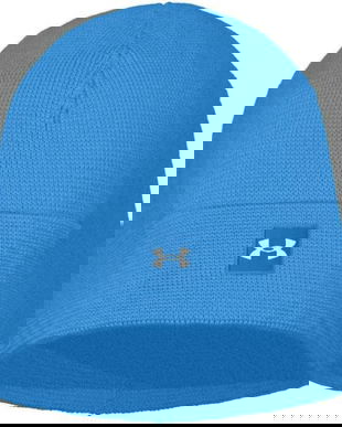 Fes barbati Under Armour UA Halftime Cuff Beanie 1373155-464, OSFM, Albastru