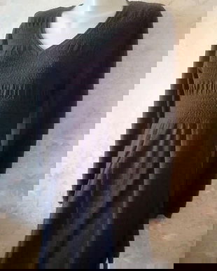 rochie tricot mix lana , kasmir , angora ,M