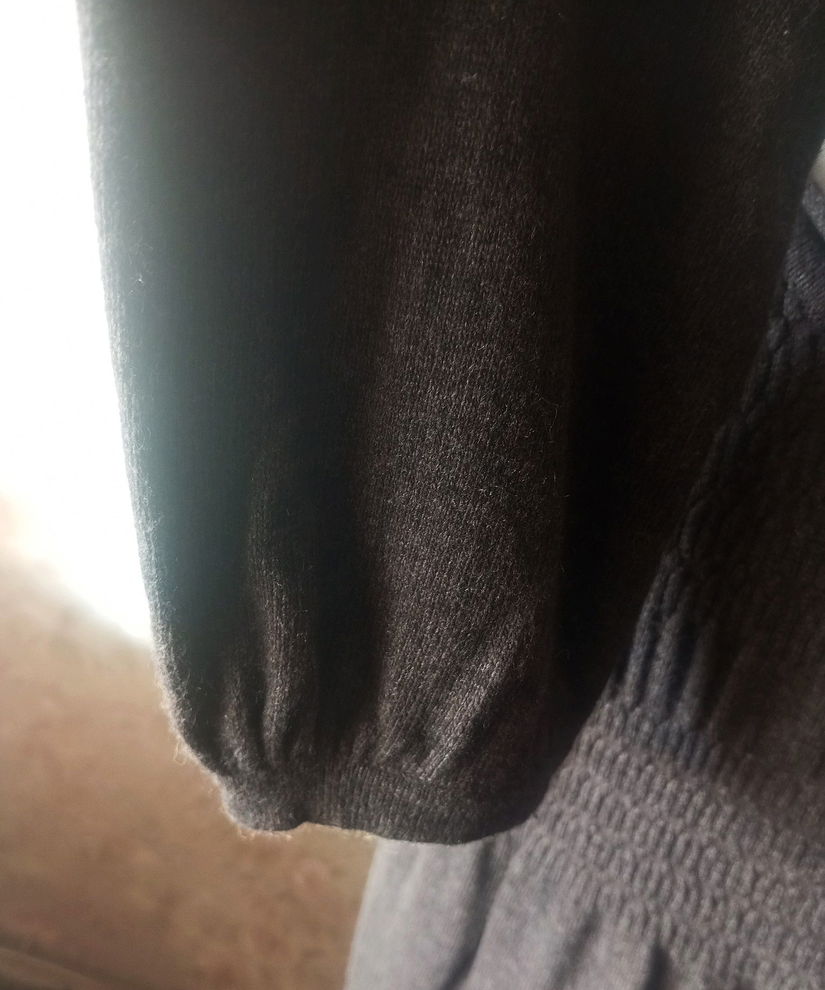 rochie tricot mix lana , kasmir , angora ,M