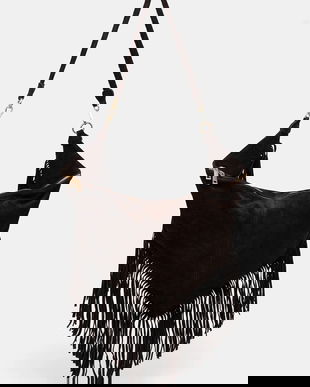 Answear.LAB geanta de mana din piele intoarsa