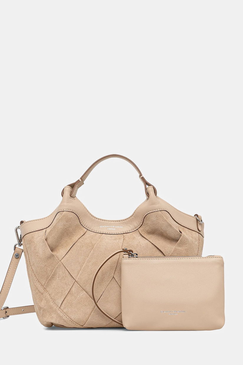 Gianni Chiarini geantă de mână din piele întoarsă DUA