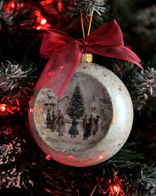 Glob concav : Vintage Christmas