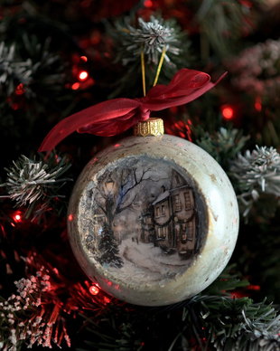 Glob concav : Vintage Christmas
