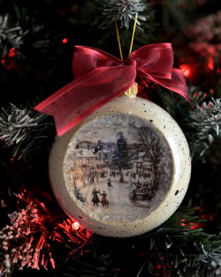Glob concav : Vintage Christmas