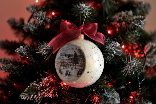 Glob concav : Vintage Christmas