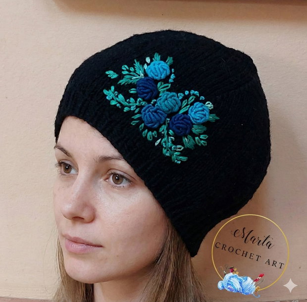 Căciulă copii handmade