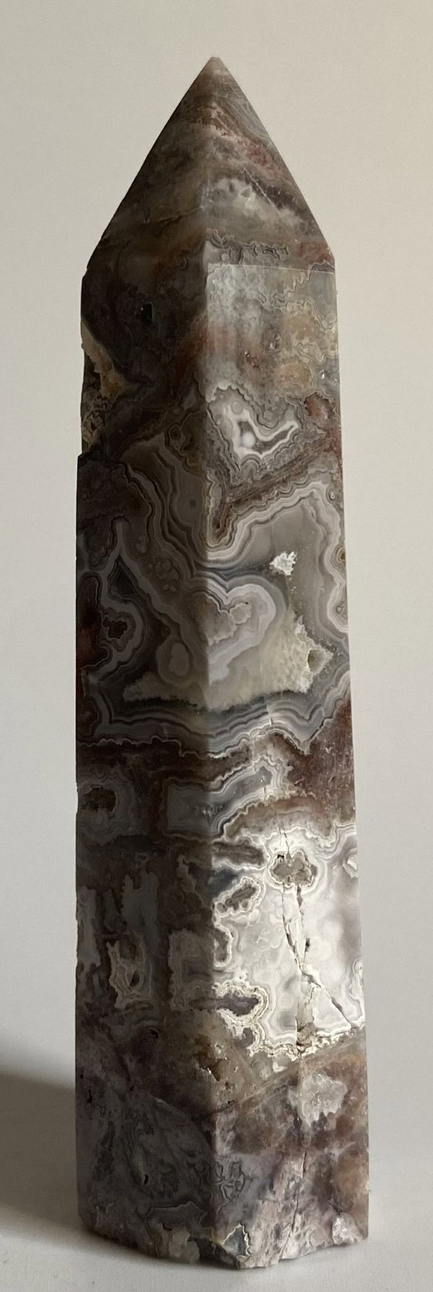 Agat Mexican - Obelisc piatra semipretioasa