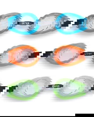 Ochelari pentru inot, copii, Intex, 55602, diferite culori