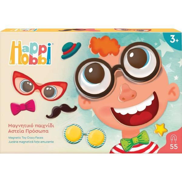 Joc magnetic: Fete amuzante. Happi Hobbi