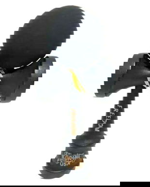 Kendama USA Forever &ndash; Rubber Grip Ball, Edition All Black, Model Freedom, Lemn Premium