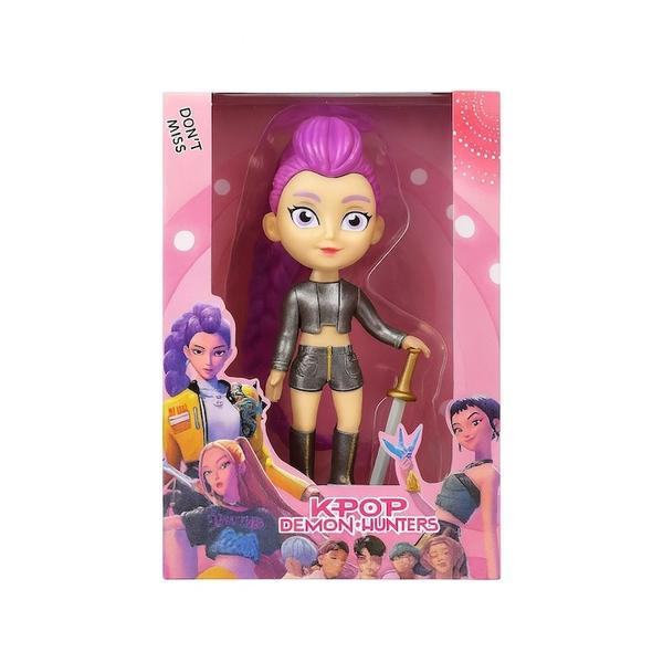 Figurină K-POP Demon Hunters, culori vibrante, design modern, set cu accesorii, 30x15cm