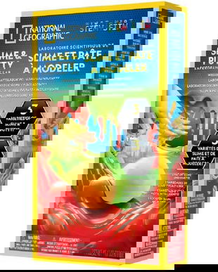 Experiment de creare slime si plastilina. Kit educativ STEM