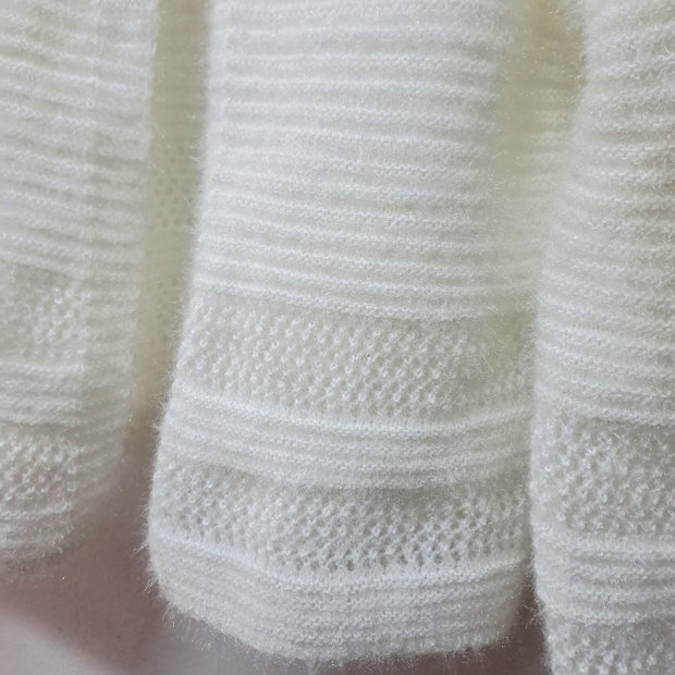 Cardigan alb