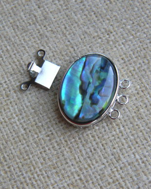 Inchizatoare paua shell 3 siruri (MN22)