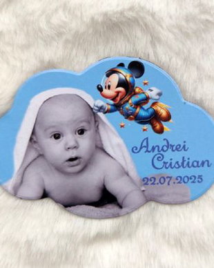 Mărturii magnetice botez Mickey nor