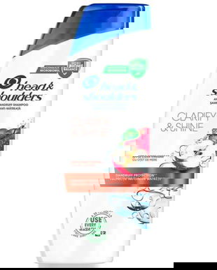 Sampon Antimatreata cu Otet de Mere - Head&amp;Shoulders Anti-dandruff Shampoo Clarify &amp; Shine Apple Cider Vinegar, 330 ml