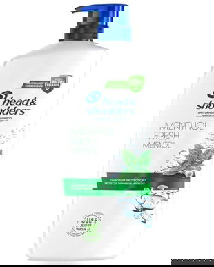 Sampon Antimatreata cu Parfum de Menta - Head&amp;Shoulders Anti-dandruff Shampoo Menthol Fresh, 800 ml