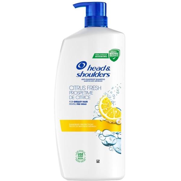 Sampon Antimatreata cu Extract de Citrice pentru Par Gras - Head&amp;Shoulders Anti-dandruff Shampoo Citrus Fresh for Greasy Hair, 800 ml