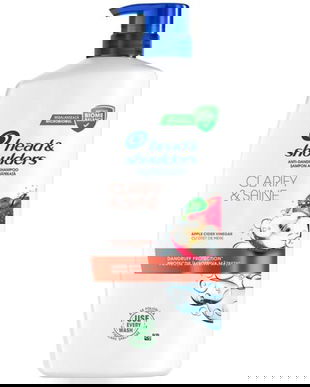 Sampon Antimatreata cu Otet de Mere - Head&amp;Shoulders Anti-dandruff Shampoo Clarify &amp; Shine Apple Cider Vinegar, 800 ml