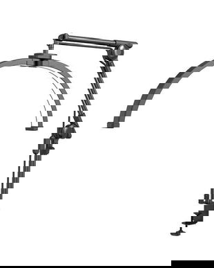 Lampă de masă fără umbră Global Fashion, neagră