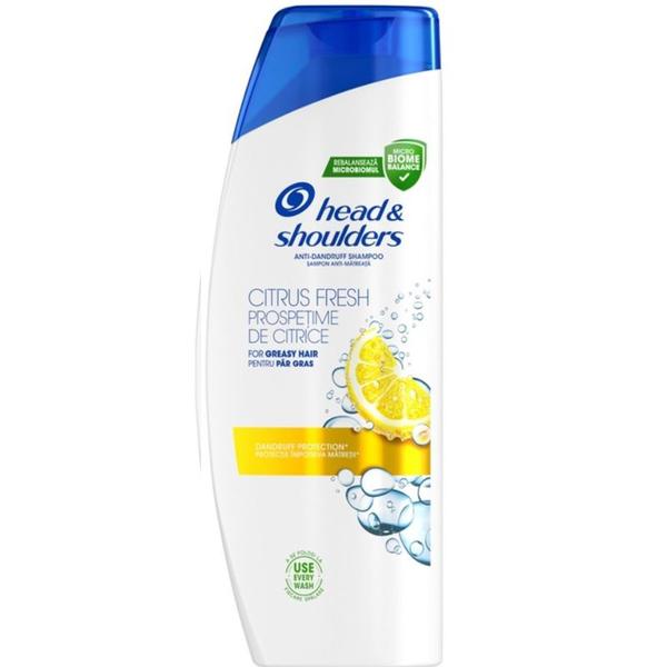 Sampon Antimatreata cu Extract de Citrice pentru Par Gras - Head&amp;Shoulders Anti-dandruff Shampoo Citrus Fresh for Greasy Hair, 500 ml