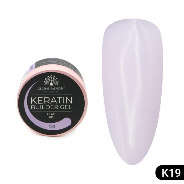 Gel pentru modelarea unghiilor 15 g, Keratin Builder Gel, K19
