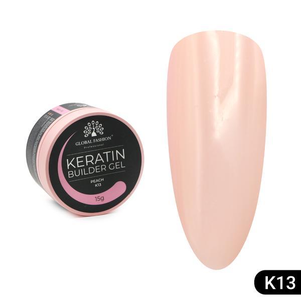 Gel pentru modelarea unghiilor 15 g, Keratin Builder Gel, K13