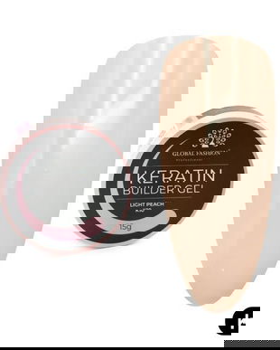 Gel pentru modelarea unghiilor 15 g, Keratin Builder Gel, K10