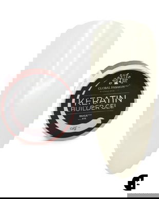 Gel pentru modelarea unghiilor 15 g, Keratin Builder Gel, K11