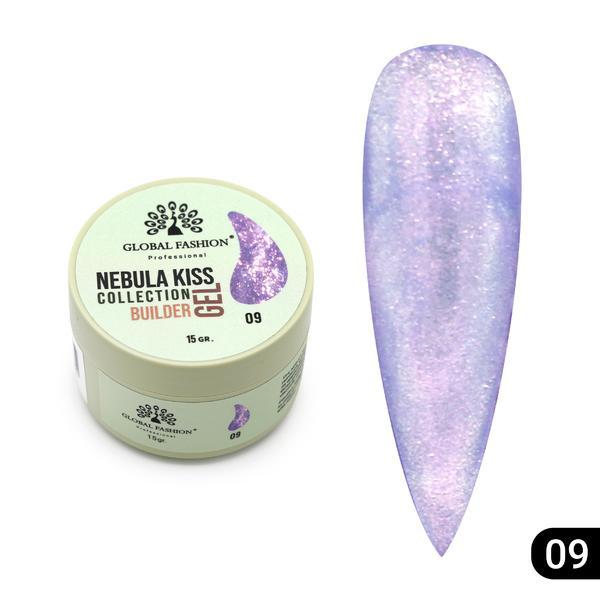 Gel pentru modelarea unghiilor 15 gr, Nebula Kiss Builder Gel 09