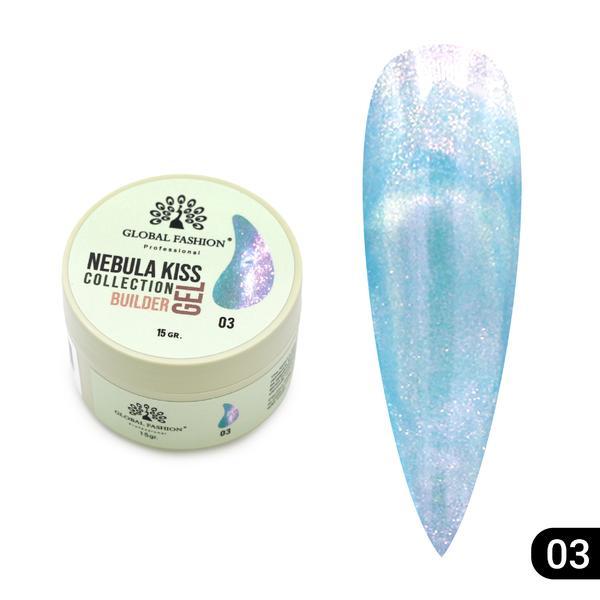 Gel pentru modelarea unghiilor 15 gr, Nebula Kiss Builder Gel 03