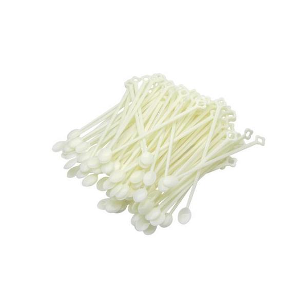 Tipsuri pentru exersat Global Fashion 100 buc - Alb