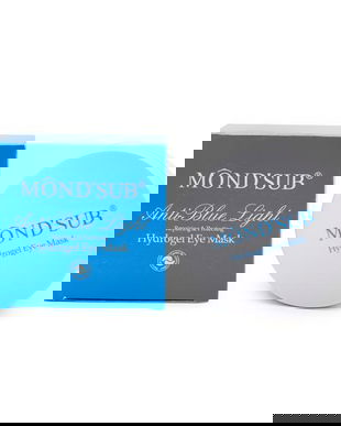 Mască pentru ochi Mond&rsquo;Sub Anti Blue Light 60 pcs - Protecție &amp; Revitalizare