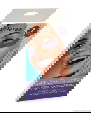 Patch-uri pentru ochi Mond'Sub, gel, hidratante și revigorante, Hydrating and Refreshing, 5 perechi