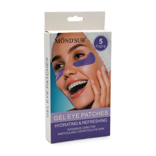 Patch-uri pentru ochi Mond'Sub, gel, hidratante și revigorante, Hydrating and Refreshing, 5 perechi